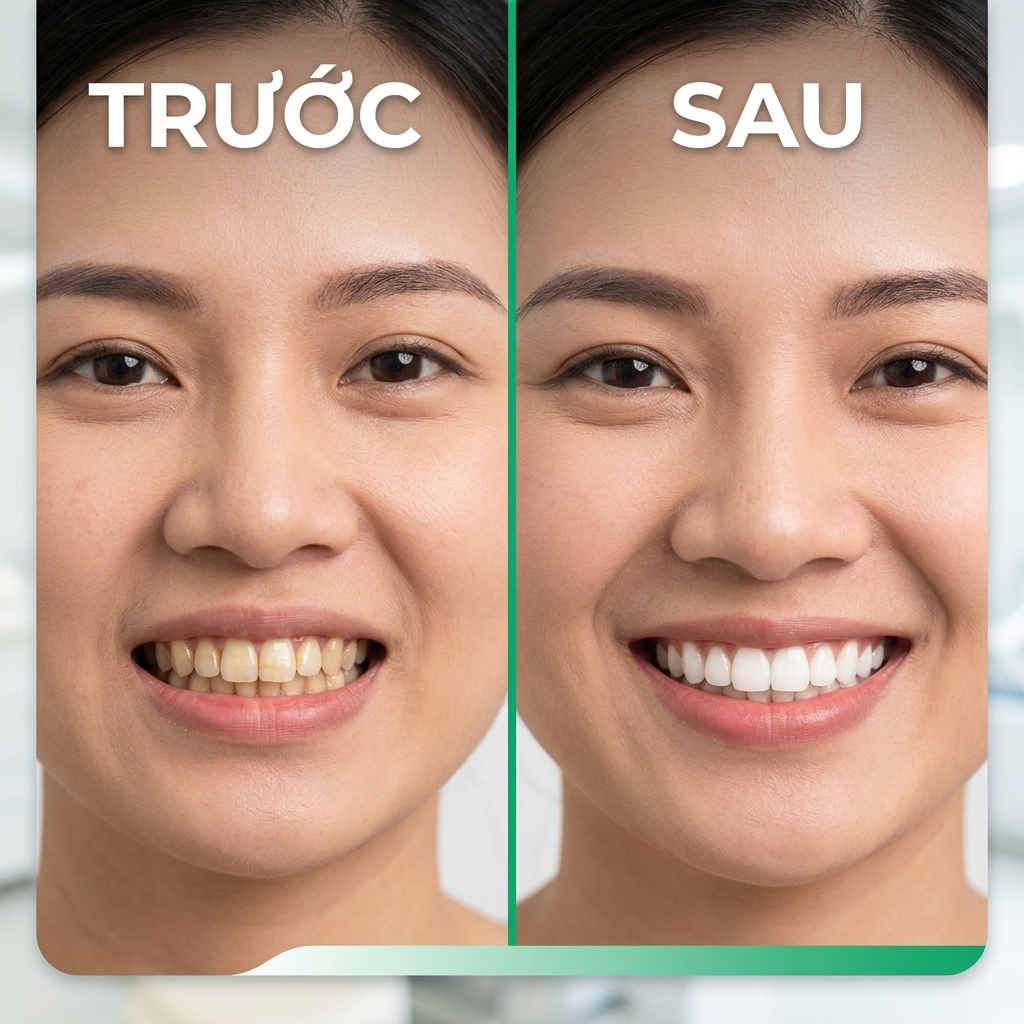 Trước và sau khi dùng Cau Xanh - Chị Thu Hà